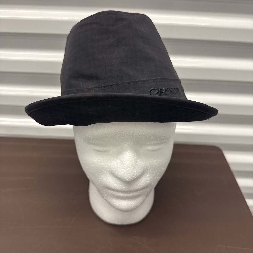 Outdoor Research Hat Fedora Sun Black Size Large